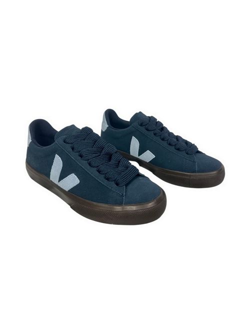 sneakers donna campo blu e azzurro Veja | CP0320806ANAUTICO STEEL EAGLE